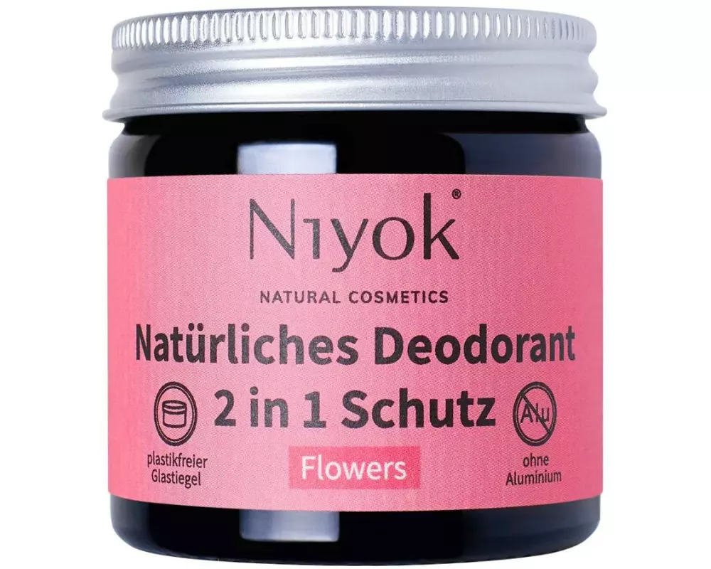 Niyok Deo Crème 2in1 Anti-Transpirant Flowers 40 ml