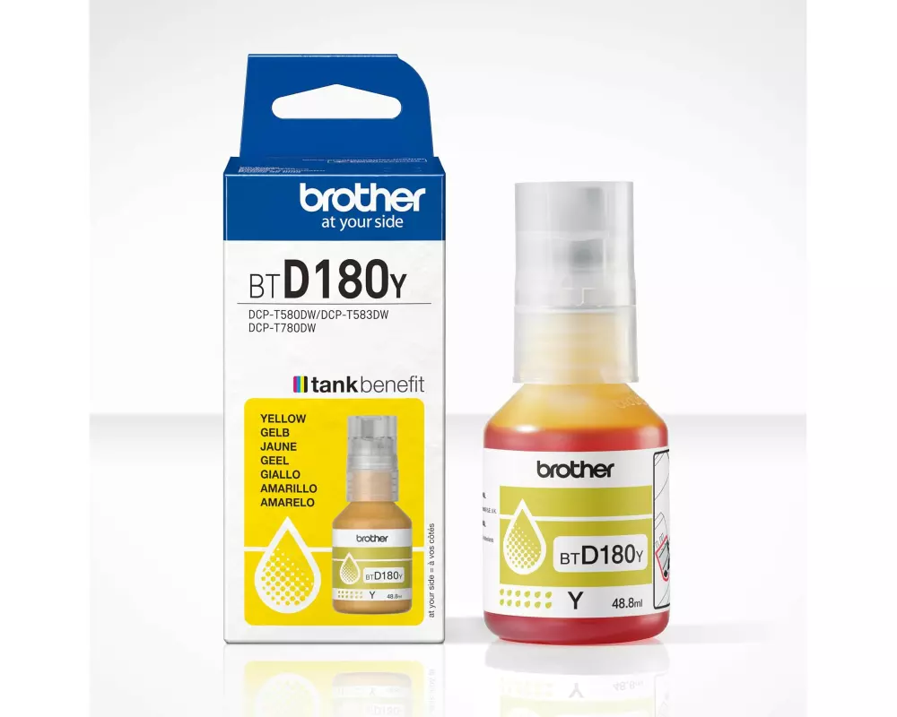Brother Tinte BTD180Y Yellow