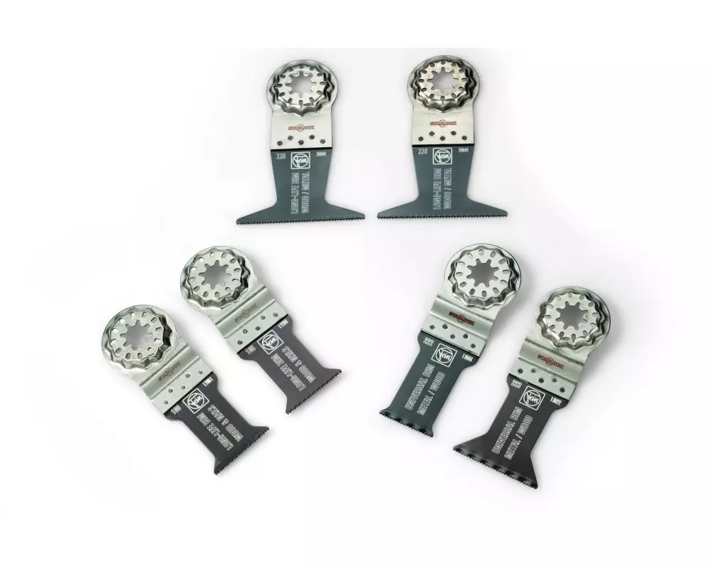 Fein Tauchsägeblatt Best of E-Cut SL Holz & Metall, 6-teilig