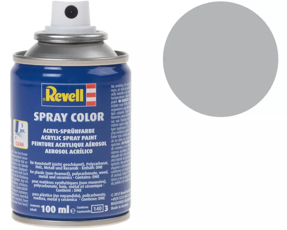 Revell Acrylspray 100 ml Metallic/Deckend-Silber
