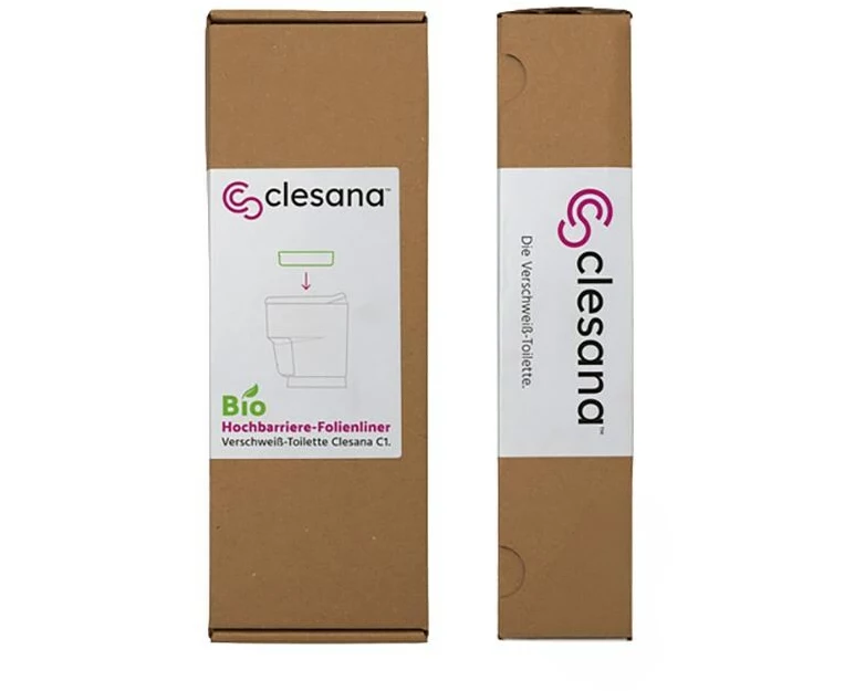 Clesana Bio Hochbarriere-Folienliner 2 Stück
