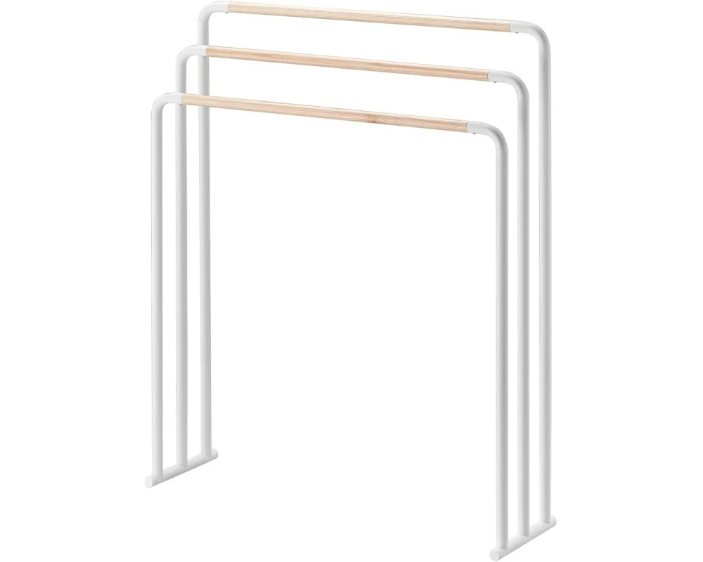 Yamazaki Handtuchhalter Plain Weiss