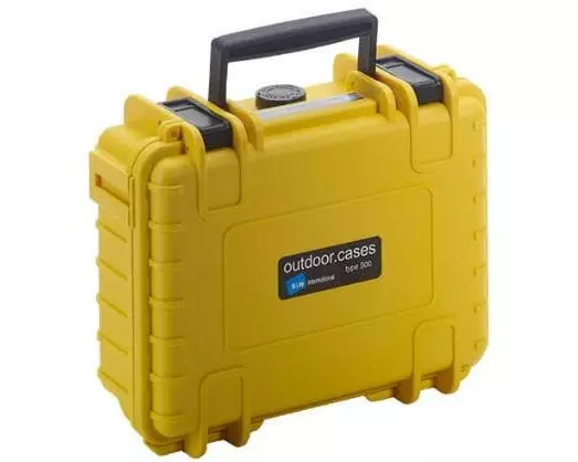 B&W Outdoor-Koffer Type 500 SI Gelb