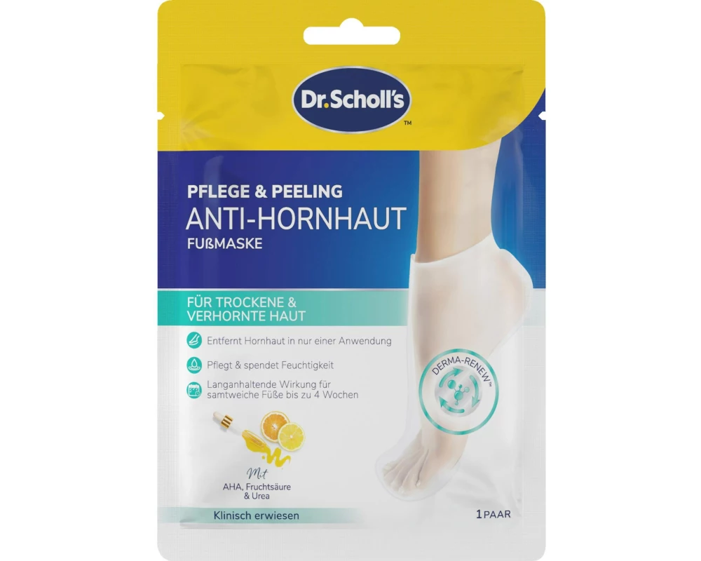 Scholl Anti-Hornhaut Fussmaske 2 Stück