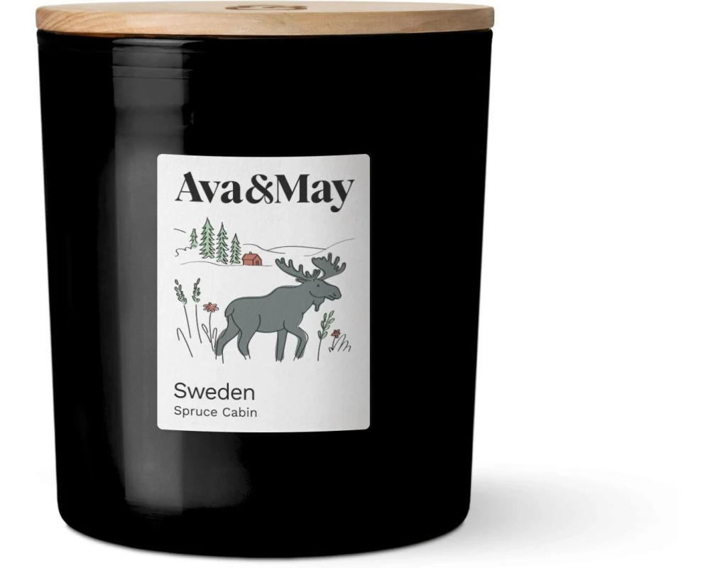 AVA & MAY Duftkerze Schweden 550 g