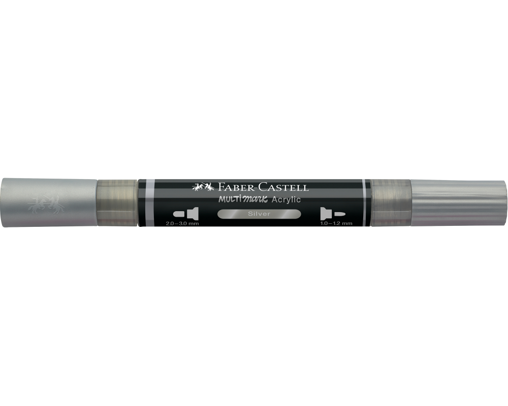 FABER-CASTELL Acrylmarker 1-3mm 185951 silver