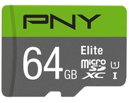 PNY Elite 64 GB Class 10/UHS-I (U1) microSDXC