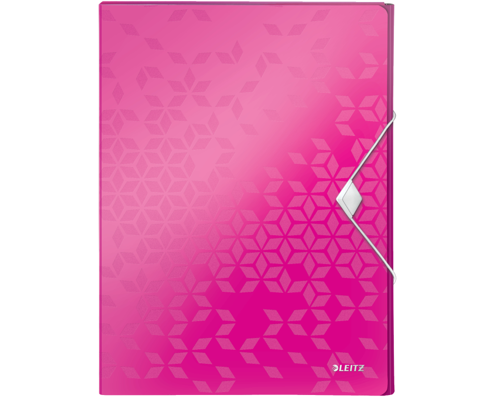 LEITZ Sammelbox WOW PP 46290023 pink 250x330x37mm