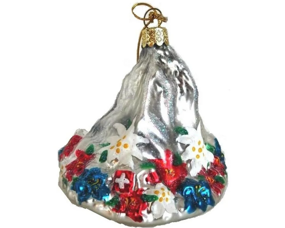 creanorm Weihnachtskugel Matterhorn Mehrfarbig