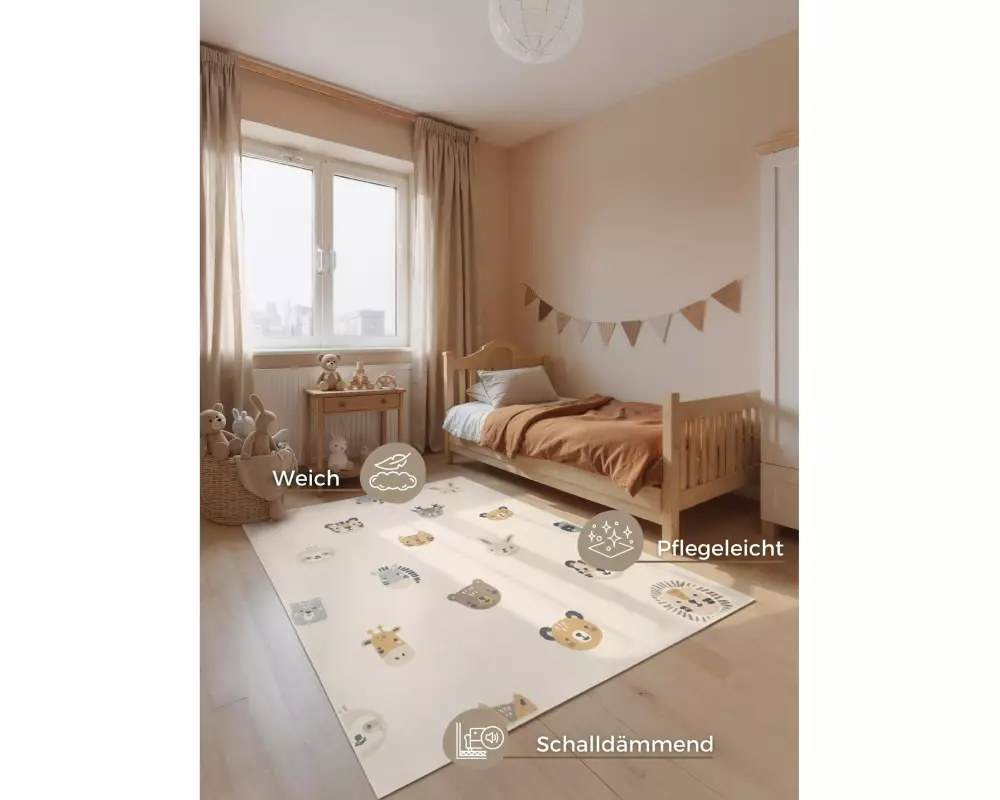 Hanse Home Dekoteppich Tiny Zoo 160 x 235 cm