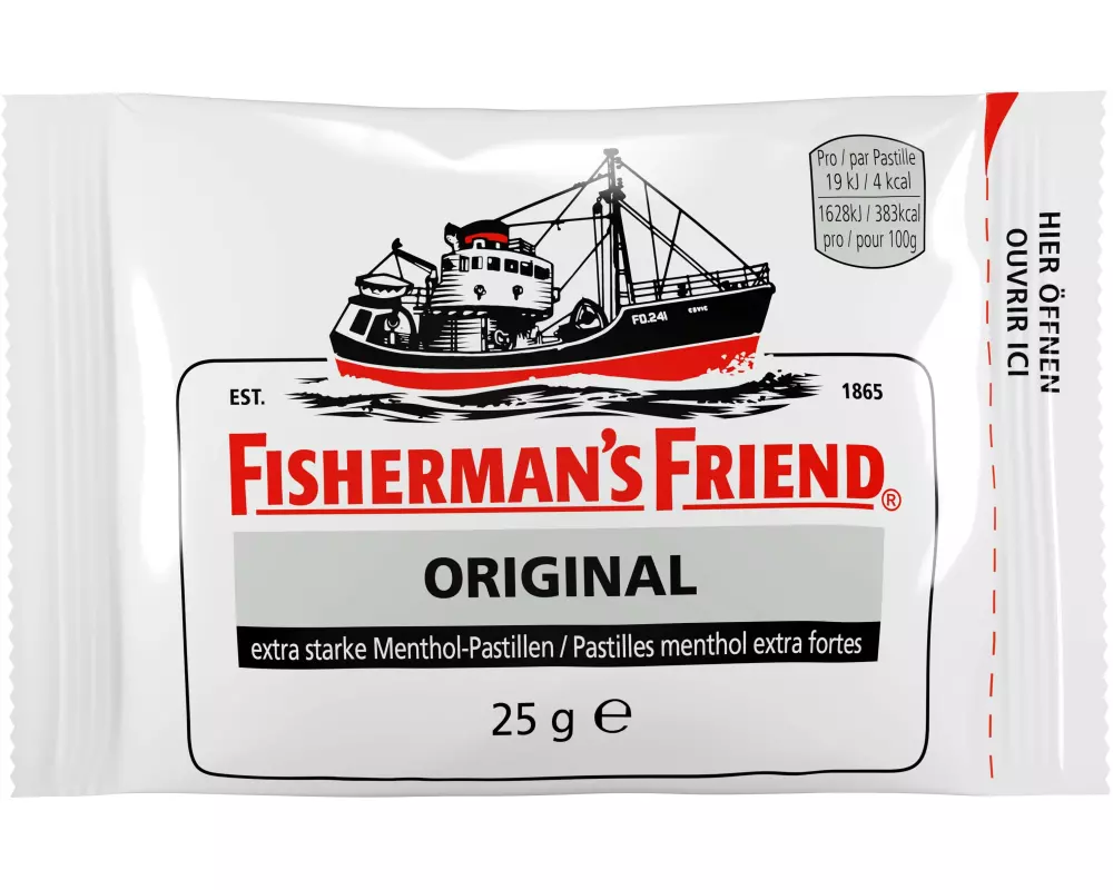 Fisherman's Bonbons Original Eucalyptus-Menthol 25g