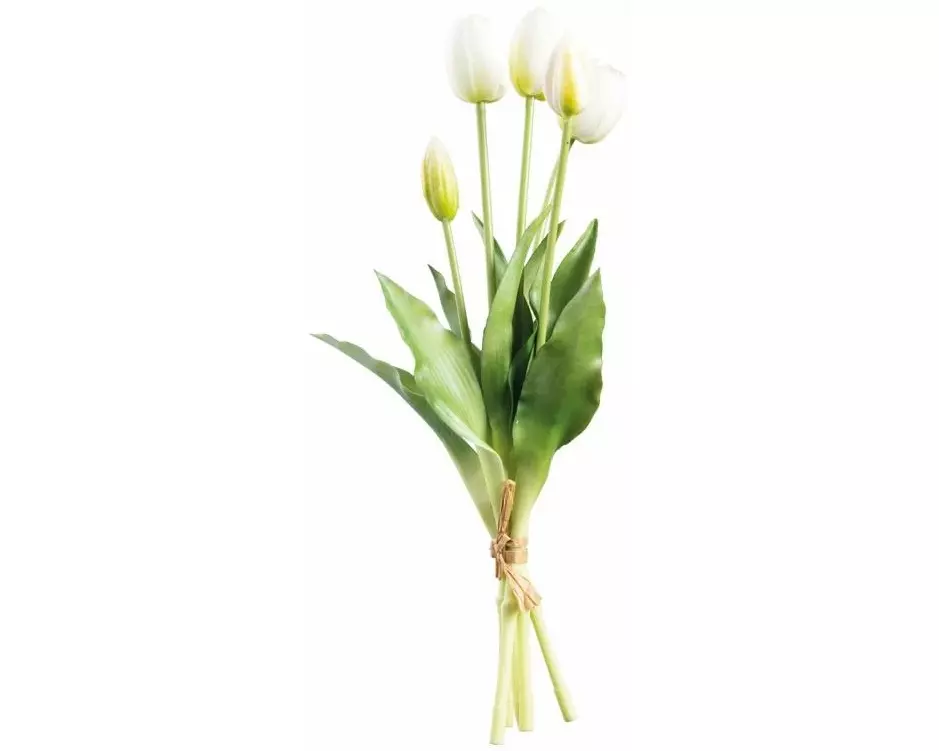 Dekomat AG Kunstblume Tulpen 5er Set, 40 cm