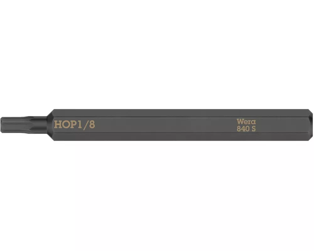 Wera Bit 840 S Hex-Plus Innensechskant 1/8", 1-teilig