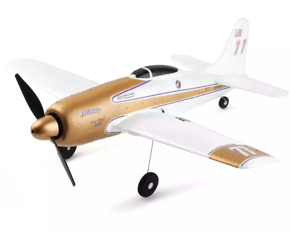 Amewi Warbird AMXflight F8F Rare Bear, Gyro, 4-Kanal, 383 mm, RTF