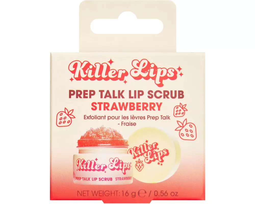 Killer Lips Lippenpflege Prep Talk Lip Scrub Strawberry 16 g