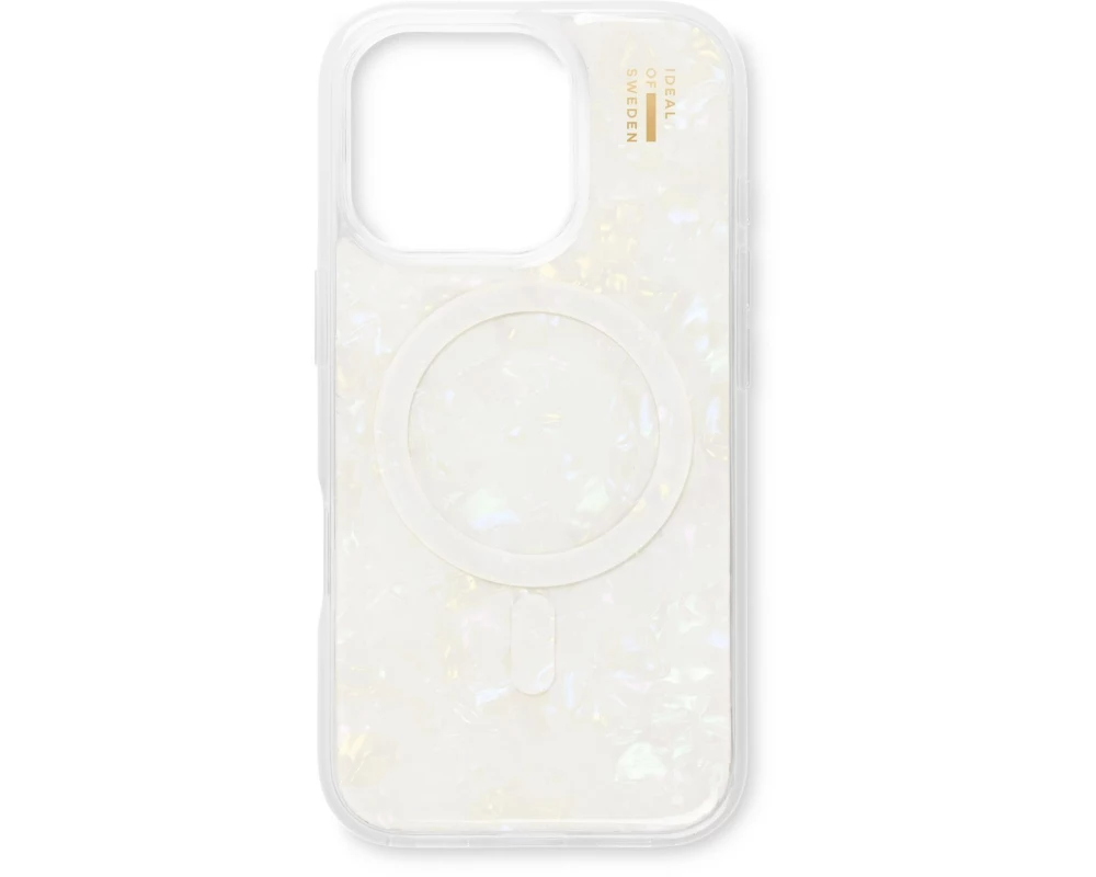 Ideal of Sweden Back Cover iPhone 16 Pro Max Perlmutt Weiss