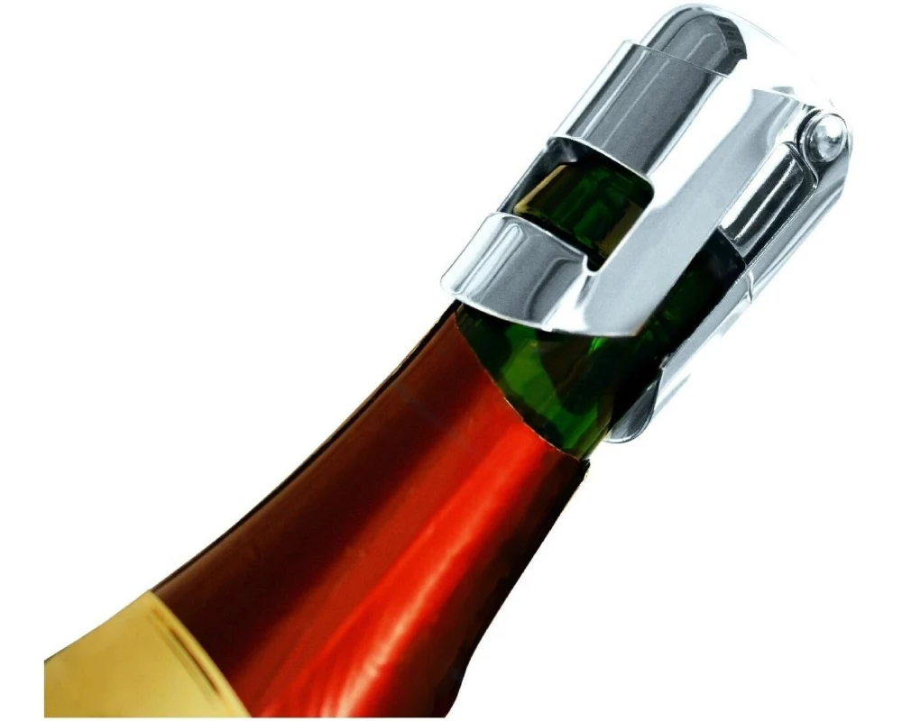 Vin Bouquet Sekt- und Champagnerverschluss 3.5 x 6.5 cm, Silber