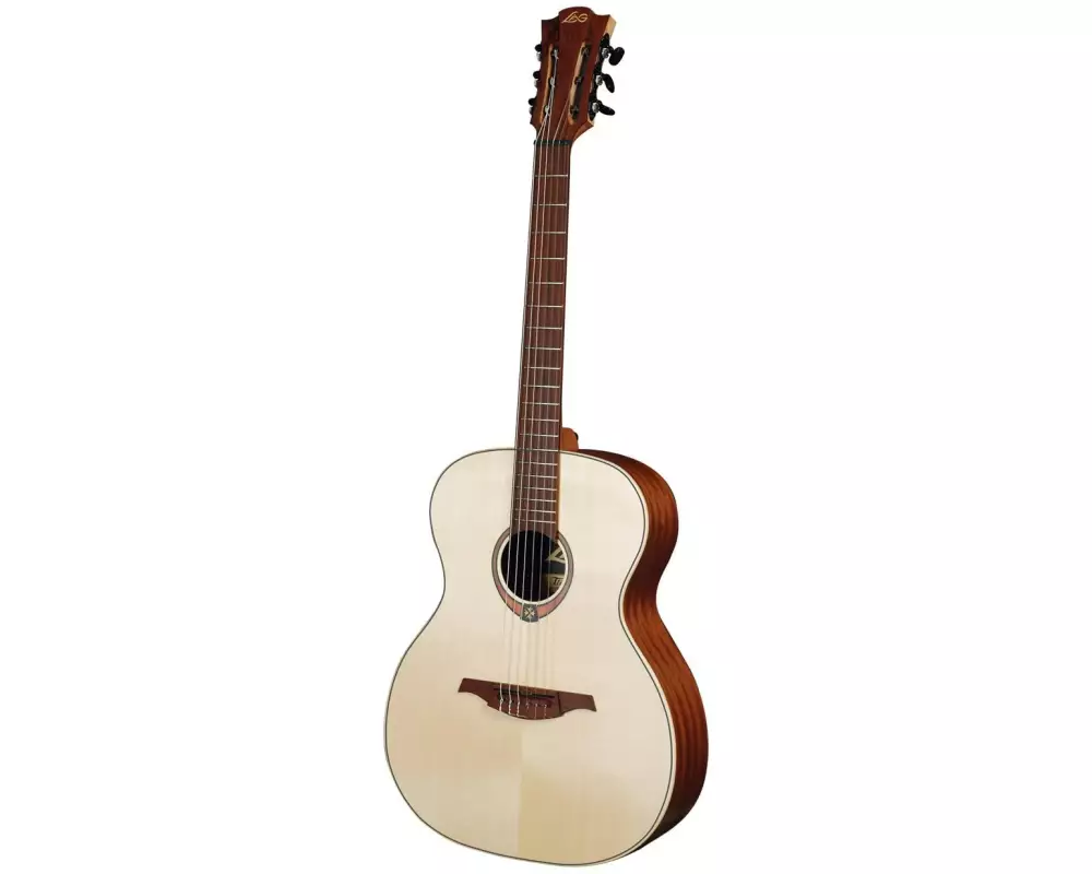 LAG Guitars Tramontane TN70A Folk Nylon Auditorium