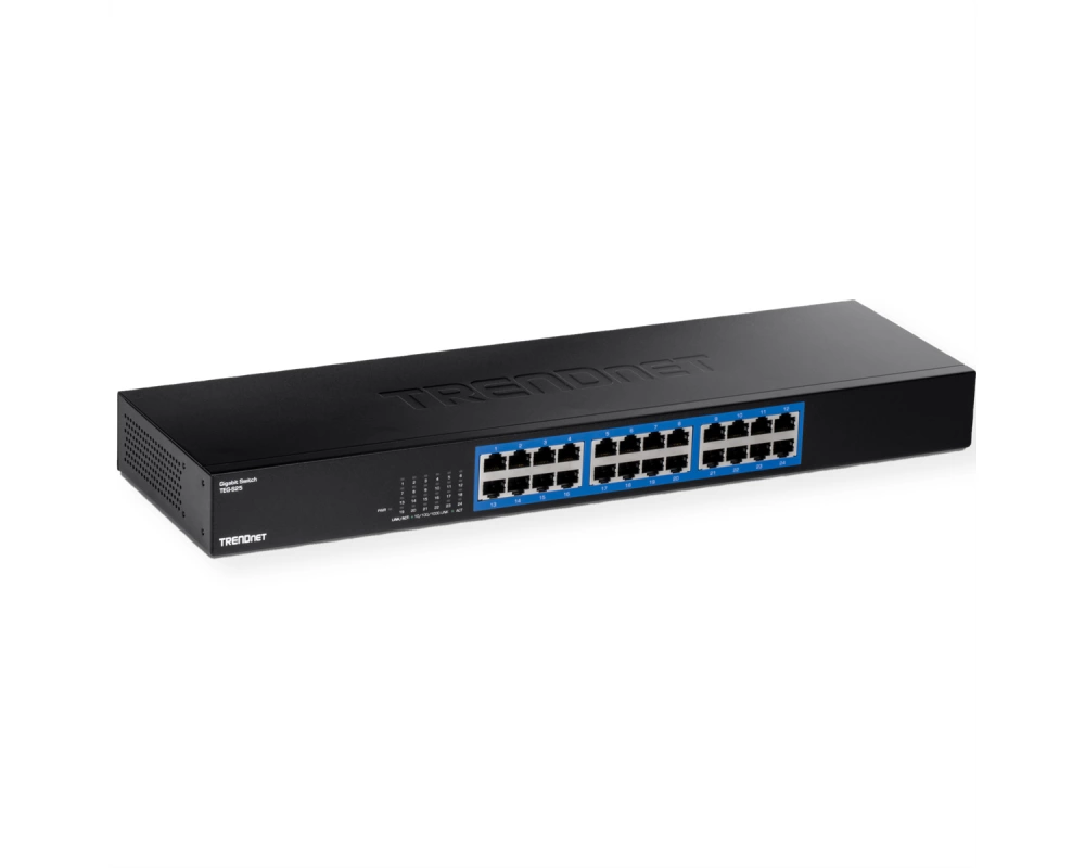 TRENDnet TEG-S25 24 Port Gigabit Rack Mount Switch