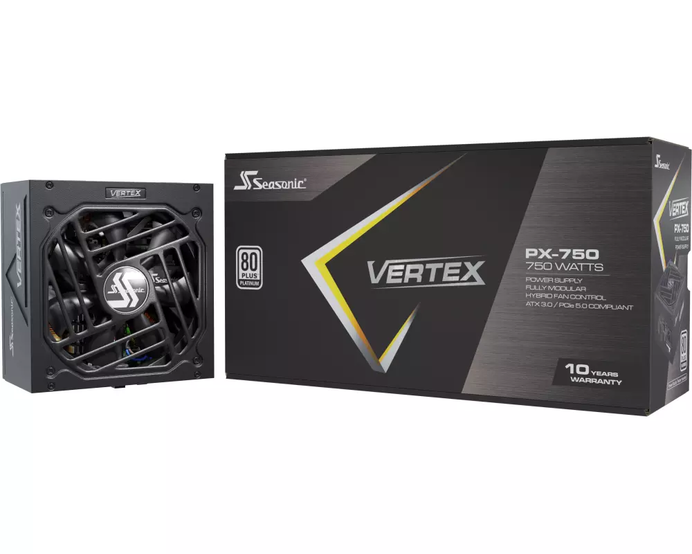 "VERTEX PX-750, 80+ Platinum"
