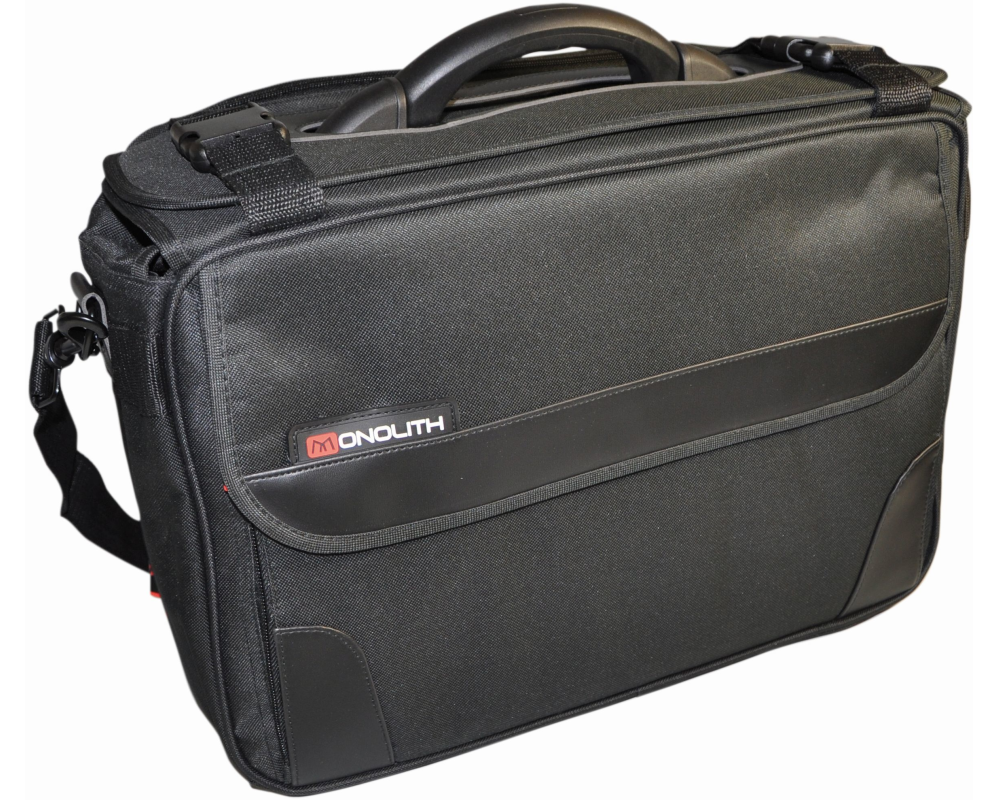 MONOLITH Pilotenkoffer 2000002168 soft touch, schwarz