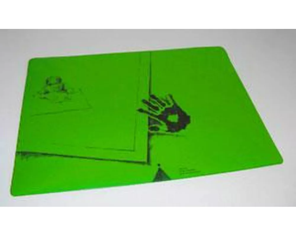 Schreibtischauflage für Linkshänder - Pinie-Grün