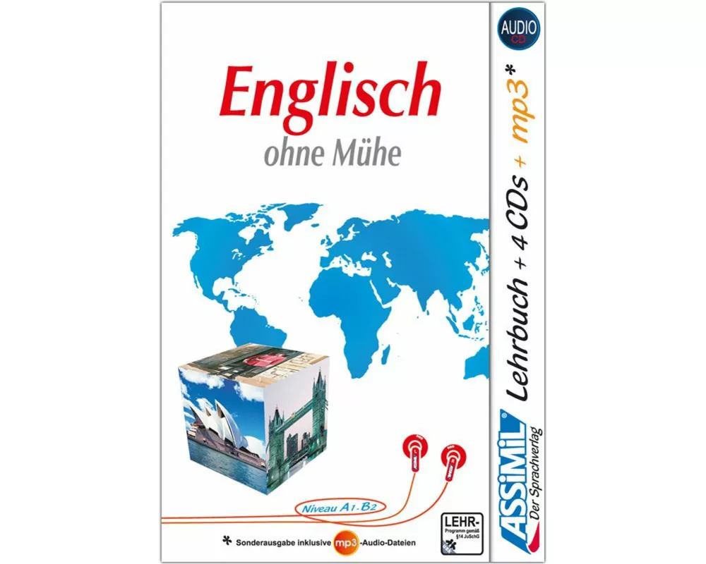 ASSiMiL Englisch ohne Mühe - Audio-Plus-Sprachkurs - Niveau A1-B2