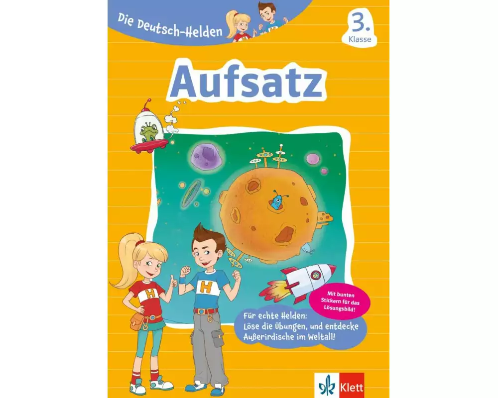 Klett Die Deutsch-Helden: Aufsatz 3. Klasse