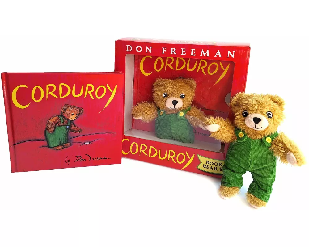 Corduroy Book and Bear