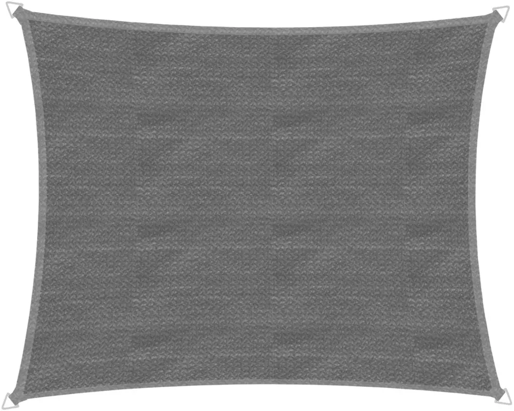 Windhager Sonnensegel Capri, 400 x 500 cm, Eckig, Grau