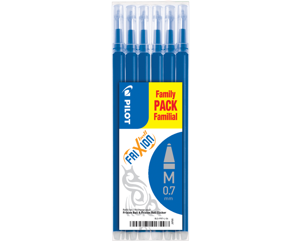 PILOT Refill FriXion Refill BLS-FR7-L-S6 blau 6 Stück