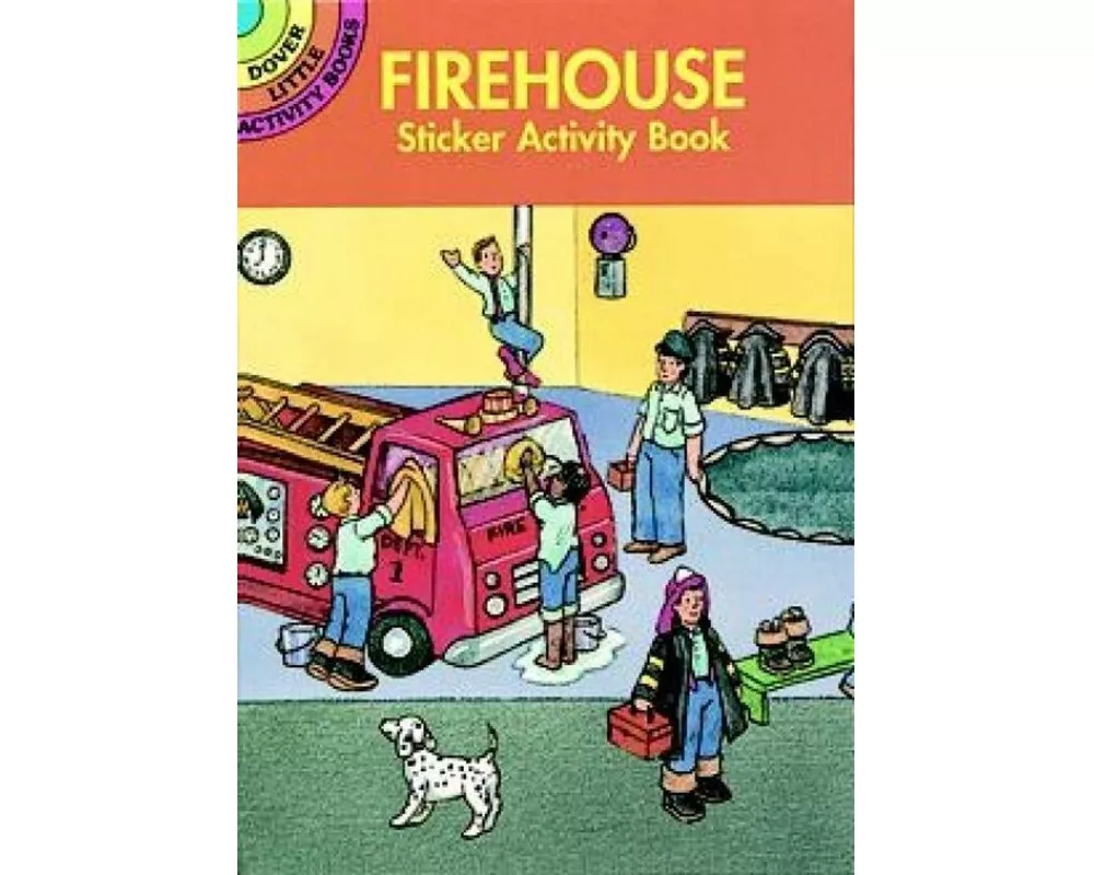 Fire House Sticker Activity Book