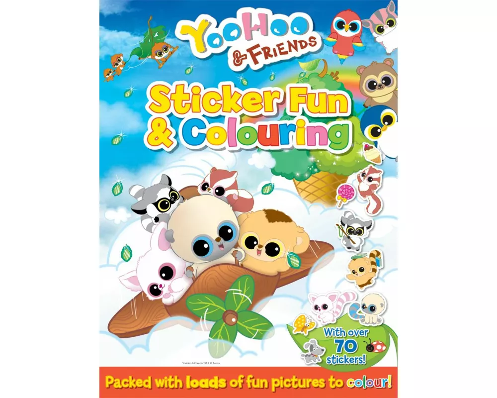 Yoo Hoo & Friends Sticker Fun and Colouring