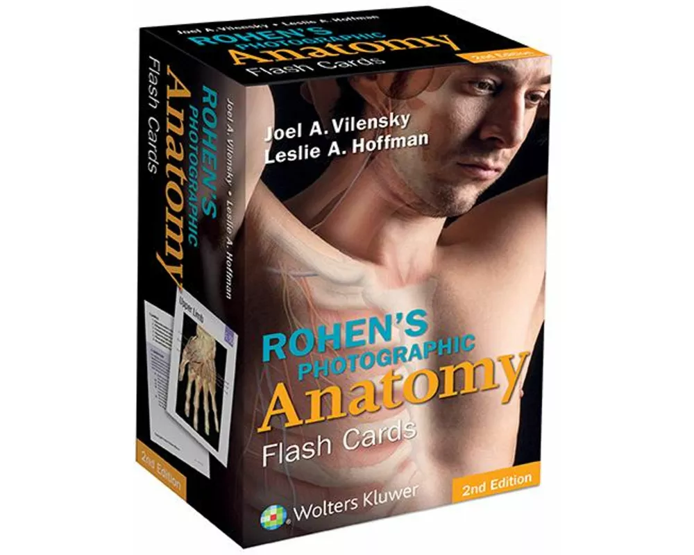 Rohen's Photographic Anatomy Flash Cards