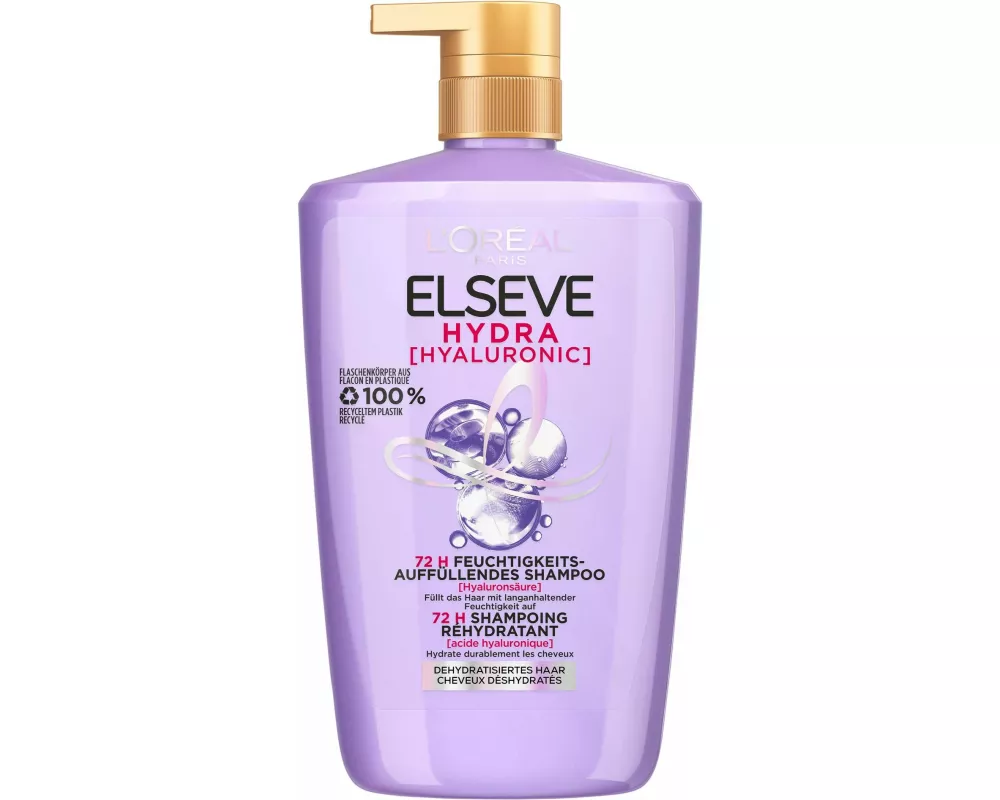 L'Oréal Elsève Shampoo Hydra Hyaluron 1 l Format