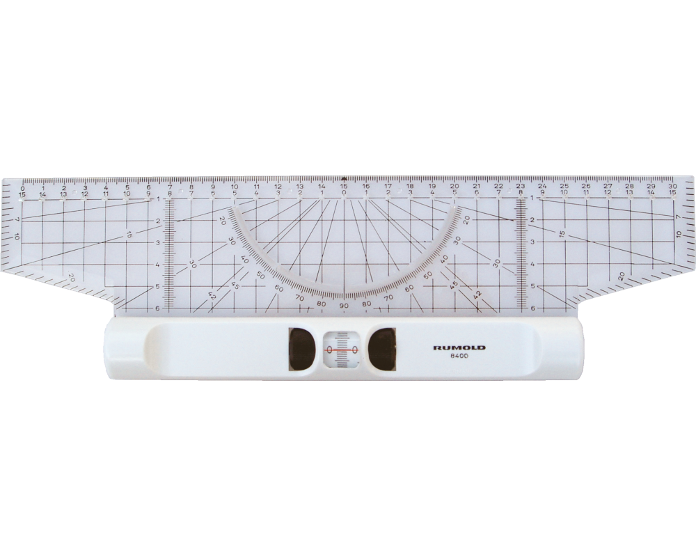 RUMOLD Rolllineal 30cm 8400 weiss