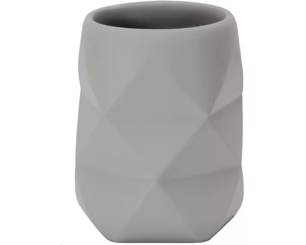 Kleine Wolke Zahnputzbecher Crackle Platin