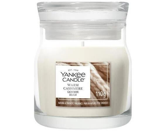 Yankee Candle Signature Duftkerze Warm Cashmere Signature Small Jar