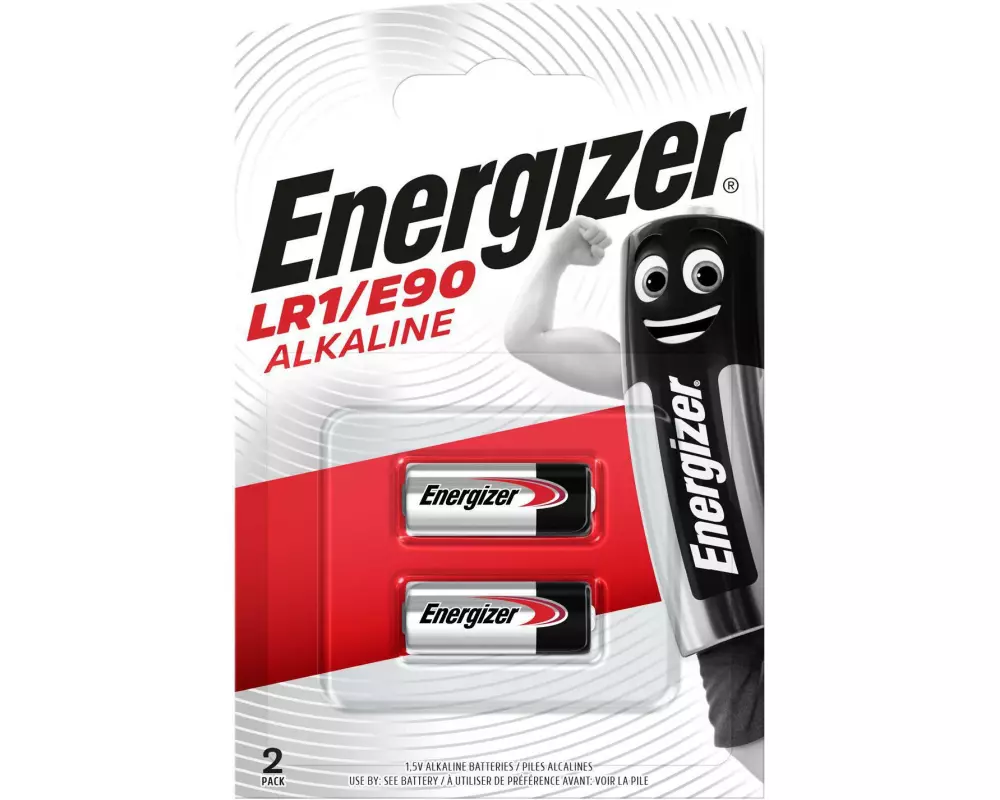 Energizer Batterie Alkaline LR1 / E90 , 2 Stück