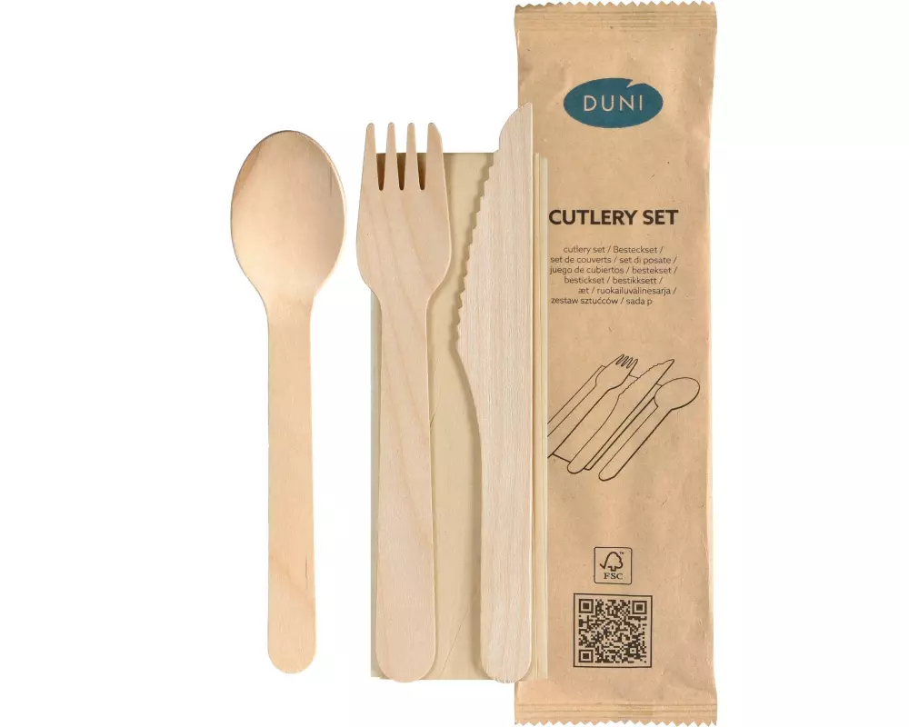 Duni Einweg-Besteckset Petit 4/1 250 Stück