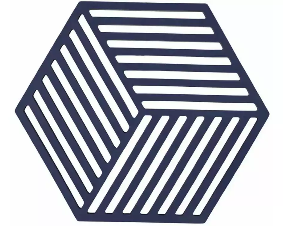 Zone Denmark Topfuntersetzer Hexagon Nachtblau