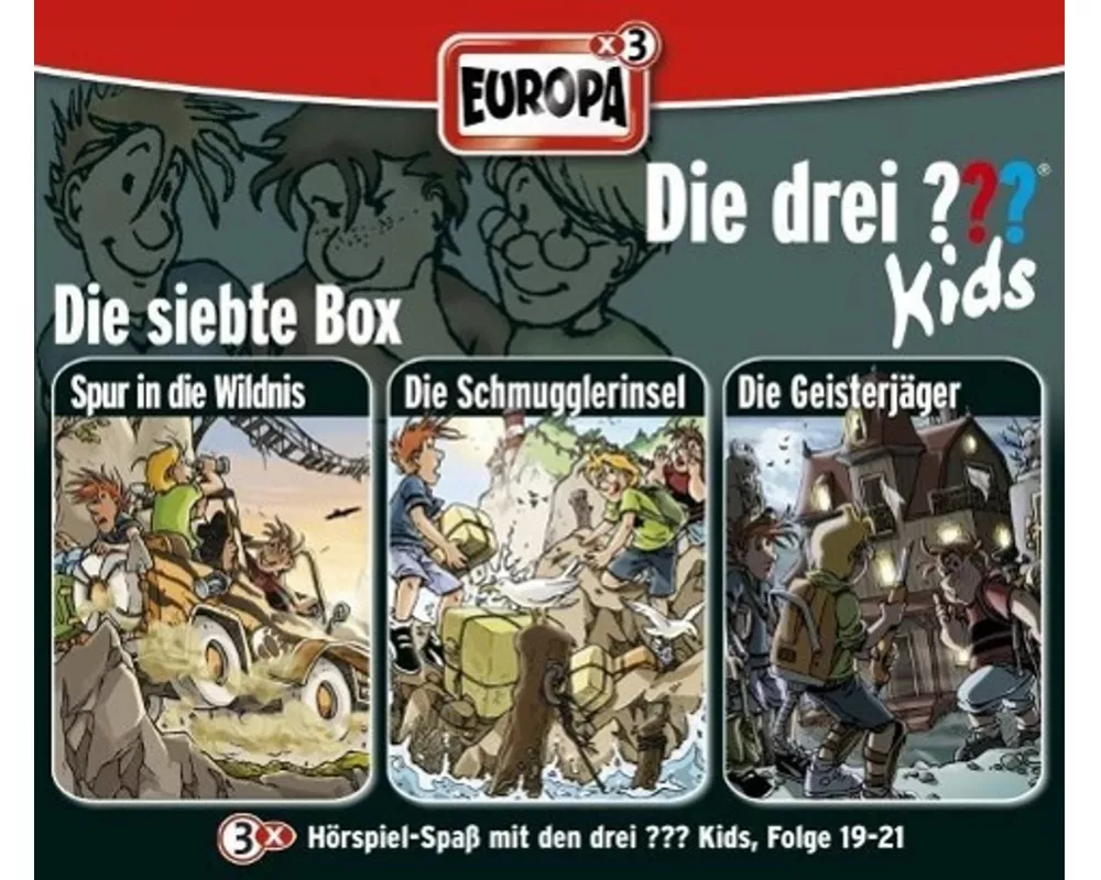 Die drei ??? Kids 3er Box 07. Folge 19-21