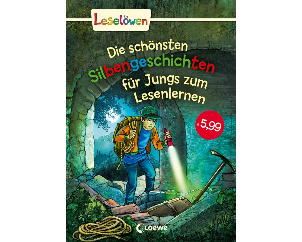 Leselöwen - Das Original: Die schönsten Silbengeschichten für Jungs zum Lesenlernen