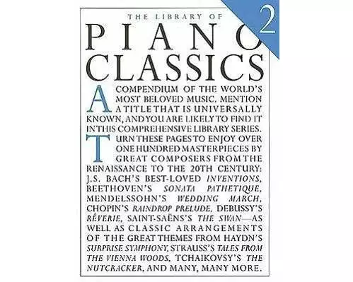 The Library Of Piano Classics Book 2