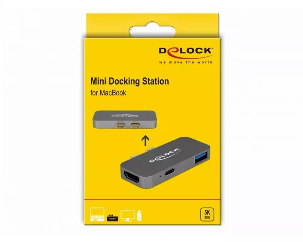 Delock Dockingstation für Macbook 5K