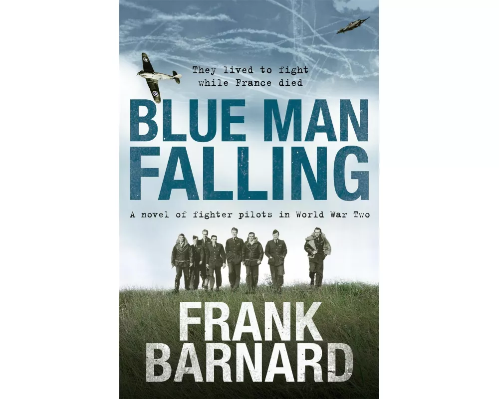 Blue Man Falling