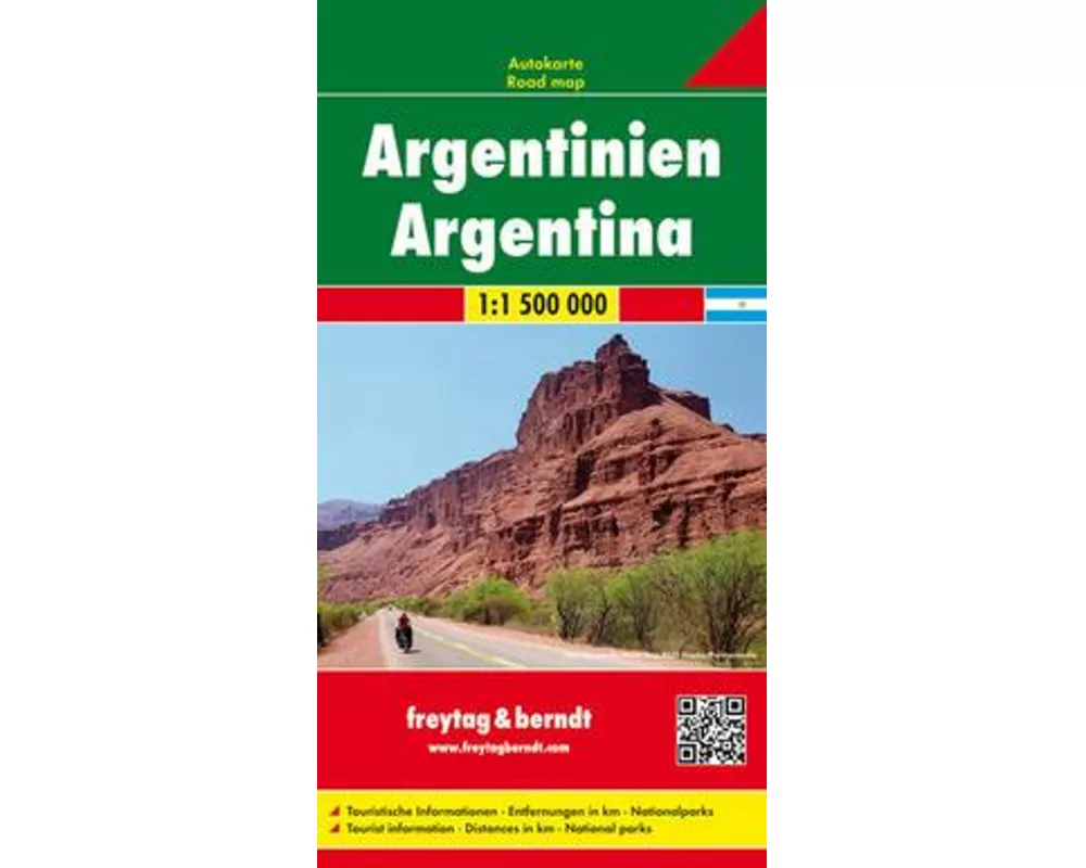 Argentinien, Autokarte 1:1,5 Mio