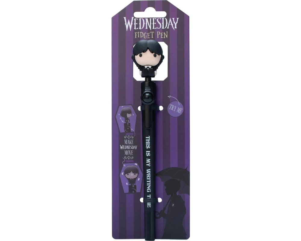 Thumbs Up! Wednesday Fidget Pen Schwarz