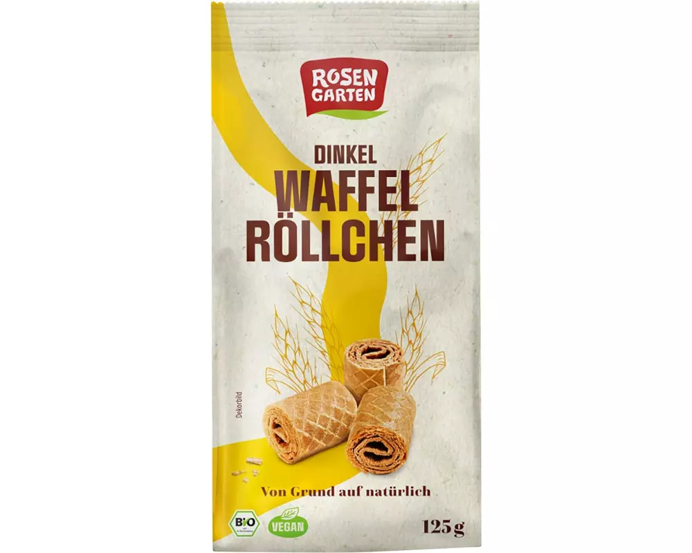Rosengarten Waffelröllchen 125 g