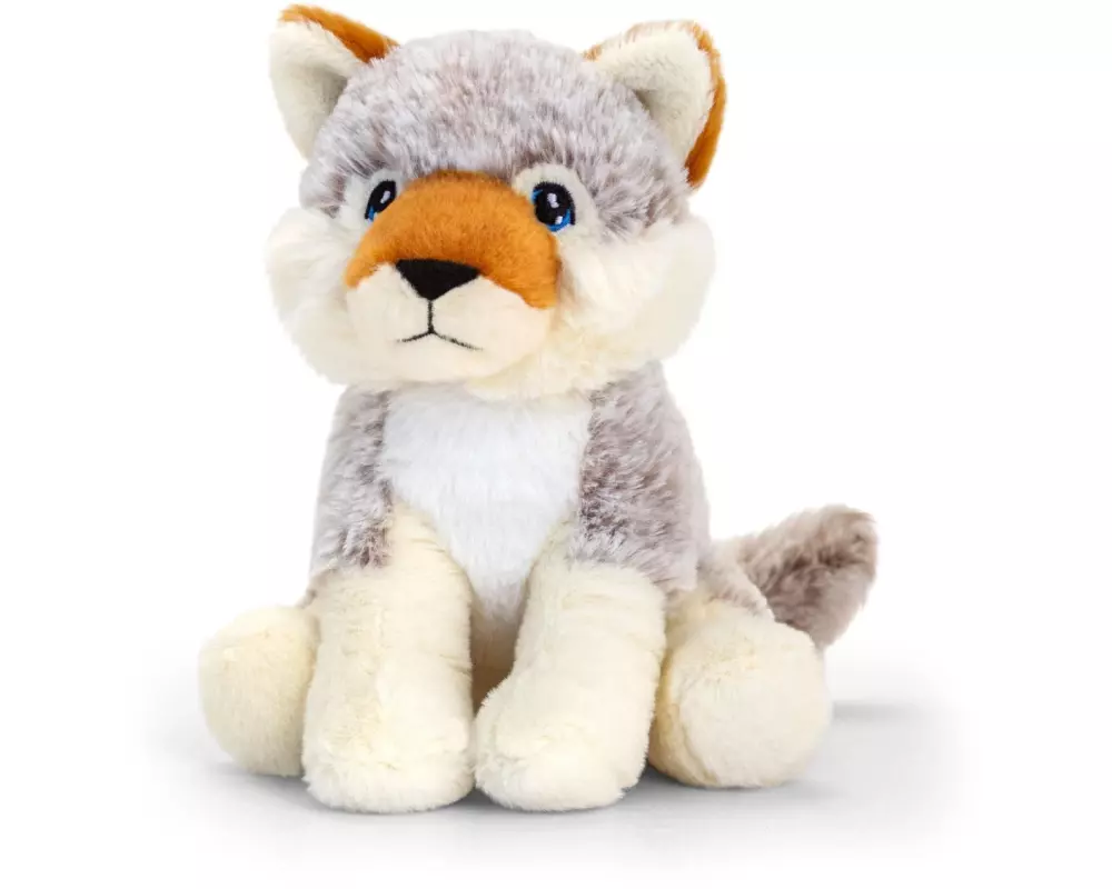 Keeleco Kuscheltier Wolf 18 cm